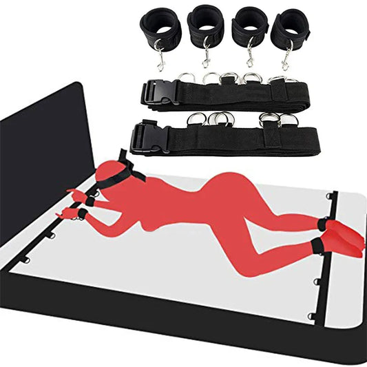 Under Bed BDSM Bondage Restraint System